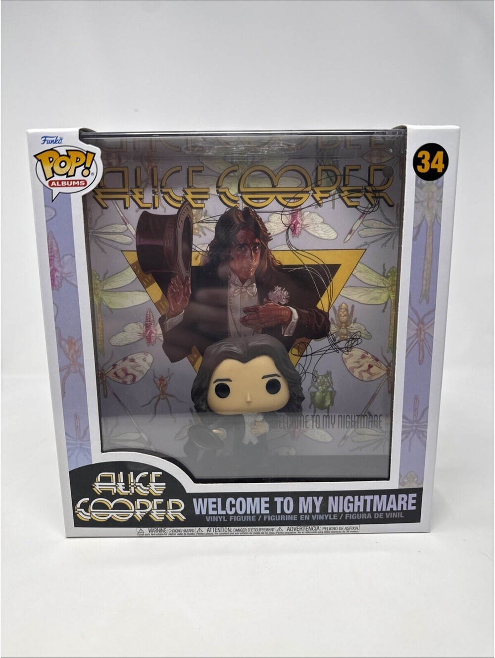Funko Pop! Alice Cooper 'Welcome to My Nightmare #34 Vinyl Figure